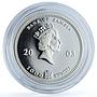 Zambia 1000 kwacha Elephant KM-183 African Wildlife Fauna proof silver coin 2003