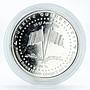 Turkey 50 lira Visit of Barack Obama silver coin 2009
