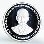 Turkey 50 lira Visit of Barack Obama silver coin 2009