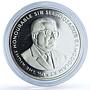 Mauritius 20 rupees Elizabeth II Philip Prince Charles KM-64 silver coin 1997