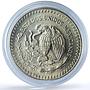Mexico 1 onza Libertad Angel of Independence KM-494.2 Bullion silver coin 1990