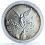 Mexico 1 onza Libertad Angel of Independence KM-639 Bullion silver coin 2001