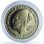 Bulgaria 5 leva Lyudmila Zhivkova KM-141 History Politics proof CuNi coin 1982