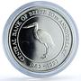 Belize 10 dollars Central Bank KM-104 Anniversary Bird proof silver coin 1992