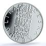Czech Republic 200 korun Tram in Brno KM-13 Train Horse proof silver coin 1994