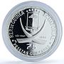 Guinea 75 pesetas Mahatma Gandhi KM-11 Anniversary Religion silver coin 1970