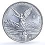 Mexico 1 onza Libertad Angel of Independence KM-639 Bullion silver coin 2001