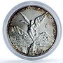 Mexico 1 onza Libertad Angel of Independence KM-639 Bullion silver coin 2001