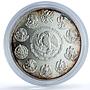 Mexico 1 onza Libertad Angel of Independence KM-639 Bullion silver coin 2001