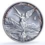 Mexico 1 onza Libertad Angel of Independence KM-639 Bullion silver coin 2001