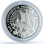 Mozambique 50 meticais FAO KM-106a Food Day Ship Boat proof silver coin 1983