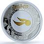 Samoa 5 dollars Golden Snitch Harry Potter Gilt KM-527 Cinema silver coin 2020