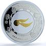 Samoa 5 dollars Golden Snitch Harry Potter Gilt KM-527 Cinema silver coin 2020
