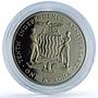 Zambia 1 kwacha Independence KM-17 Anniversary proof CuNi coin 1974
