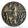 Germany Weimar Ferdinand Zeppelin Airships Matte SP63 PCGS silver medal 1928