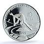 Bulgaria 10 leva High Jump Sydney Olympics Sports PR69 PCGS silver coin 1999