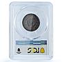 Argentina 1 centavo Republic Coinage Libertad KM-32 MS63 PCGS bronze coin 1889
