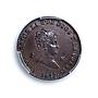Spain 2 maravedis Queen Isabel Isabella II Segovia MS62 PCGS copper coin 1842