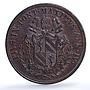 Italy Papal States 1 baiocchi Pius IX Coinage KM-1356 MS62 PCGS copper coin 1850