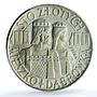 Poland 100 zlotych Polish Millennium History Probe SP64 PCGS silver coin 1966