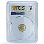 Sweden 10 ore King Gustaf V Coinage KM-795 MS65 PCGS NiBrass coin 1920