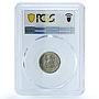 Great Britain 6 pence King George V Coinage KM-815a MS64 PCGS silver coin 1921