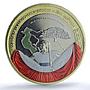 Costa Rica 500 colones Partido de Nicoya Annexation PR69 PCGS bimetal coin 2024