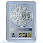Mexico 1 onza Libertad Angel of Independence KM-639 MS 69 PCGS silver coin 2010