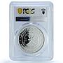 Oman 1 rial Barkat Al Mauz Castle KM-123 Architecture PR69 PCGS silver coin 1995
