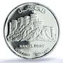 Oman 1 rial Nakhl Fort KM-130 Architecture PR 70 PCGS silver coin 1995