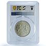 Sweden 2 kronor King Oscar II Coinage KM-773 MS63 PCGS silver coin 1907