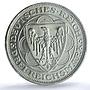 Germany 3 mark Magdeburg Rebuilding 300th Anniversary MS63 PCGS silver coin 1931