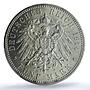 Germany Prussia 5 mark William Wilhelm II Thaler MS62 PCGS silver coin 1914