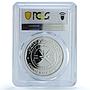 Oman 1 rial Matrah Fort KM-128 Architecture PR 70 PCGS silver coin 1995