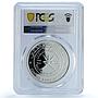 Oman 1 rial Bani Bu Hassan Castle KM-125 Architecture PR70 PCGS silver coin 1995