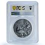 Germany Richthofen Red Baron Planes Aviation Matte SP62 PCGS zinc medal 1918