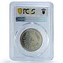 Puerto Rico Lares Rio 2 tk Margarita Magraner Rulau AU55 PCGS token coin 1900
