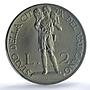 Italy Vatican 2 lire Pope Pius XI Standing Figure MS66 PCGS nickel coin 1929