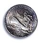 Italy Vatican 5 lire Pope Pius XI Saint Peter in Boat MS65 PCGS silver coin 1929