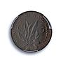 Italy Vatican 5 centesimi Pope Pius XI Olive Branch MS66 PCGS bronze coin 1929
