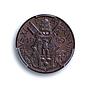 Italy Vatican 5 centesimi Pope Pius XI Olive Branch MS66 PCGS bronze coin 1929