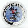 Niue set of 2 coins Nu, pogodi! Cartoon Soviet Union colored silver 2011