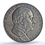 Germany Weimar Gustav Stresemann Politics Matte SP63 PCGS silver medal 1929