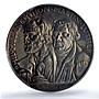 Germany Augsburg Confession Melanchton Luther Matte SP63 PCGS silver medal 1930