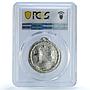 Bulgaria Boris III Giovanna Savoia Wedding History MS63 PCGS silver medal 1930