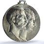 Bulgaria Boris III Giovanna Savoia Wedding History MS63 PCGS silver medal 1930