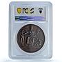 France Napoleon Ourcq Canal History Bramsen-868 SP63 PCGS bronze medal 1809