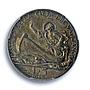 Italy Vatican 5 lire Pope Pius XII Saint Peter Boat MS64 PCGS silver coin 1939