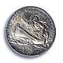 Italy Vatican 5 lire Pope Pius XII Saint Peter Boat MS64 PCGS silver coin 1939