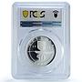 Lithuania 50 litu Mickiewicz Mitskevich Literature PR70 PCGS silver coin 1998